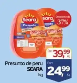 Cometa Supermercados Presunto de peru seara oferta