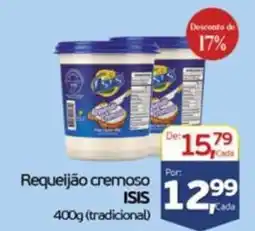 Cometa Supermercados Requeijão cremoso isis oferta