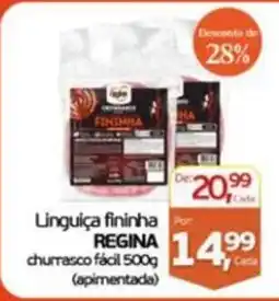 Cometa Supermercados Linguiça fininha regina oferta