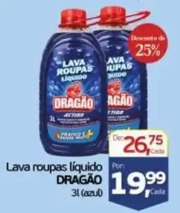 Cometa Supermercados Lava roupas líquido dragão oferta