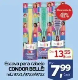 Cometa Supermercados Escova para cabelo condor bellê oferta