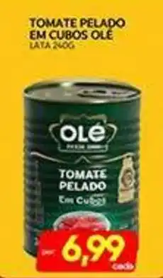 Tomate pelado em cubos
