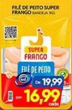 Novo Mix Filé de peito super frango oferta