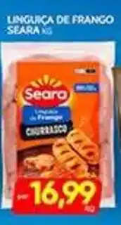 Novo Mix Linguiça de frango churrasco oferta