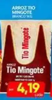 Novo Mix Arroz tio mingote branco 1kg oferta