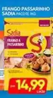 Novo Mix Frango passarinho sadia oferta
