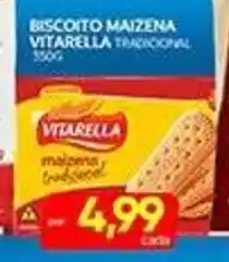 Novo Mix Biscoito Maizena Vitarella Tradicional oferta