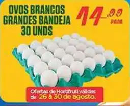 Novo Mix Ovos Brancos Grandes Bandeja oferta