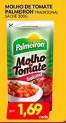 Novo Mix Molho de tomate palmeiron tradicional oferta