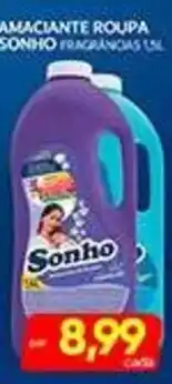Novo Mix Amaciante roupa sonho fragrancias 1l oferta