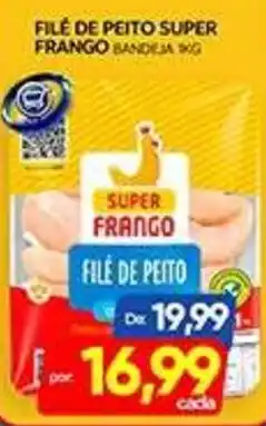 Novo Mix Filé de peito super frango oferta