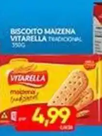 Novo Mix Biscoito maizena vitarella tradicional oferta