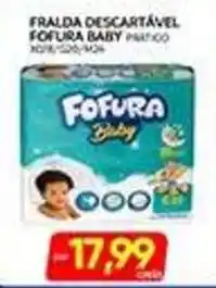 Novo Mix Fralda descartável Fofura baby oferta