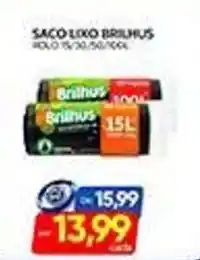 Novo Mix Saco Lixo BrilhUS oferta