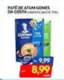 Novo Mix Pate de atum gomes da costa sabores sache veg oferta
