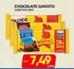 Novo Mix Chocolate garoto sabor chocolate oferta