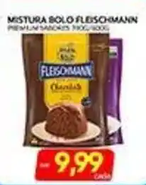 Novo Mix Mistura Bolo Fleischmann Premium Sabor Chocolate oferta
