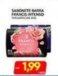 Novo Mix Sabonete barra francis intenso fragrancias bog oferta