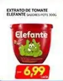 Novo Mix Extrato de tomate elefante sabor pote 200g oferta