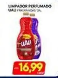 Novo Mix Limpador perfumado uau fragrâncias 1l oferta
