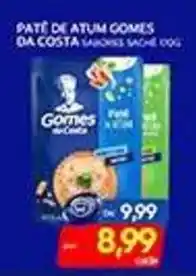 Novo Mix Pate de atum gomes da costa sabores sache dog oferta