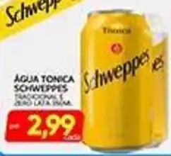 Novo Mix Água tônica schweppes oferta