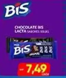 Novo Mix Chocolate bis lacta sabores xxl oferta