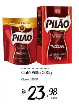 Giassi Supermercados Café pilão tradicional oferta