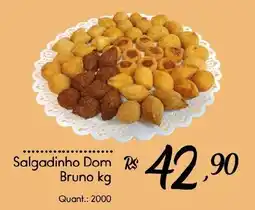 Giassi Supermercados Salgadinho Dom Bruno kg oferta