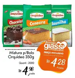 Giassi Supermercados Mistura p/Bolo Orquidea oferta