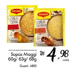 Giassi Supermercados Sopas Maggi oferta
