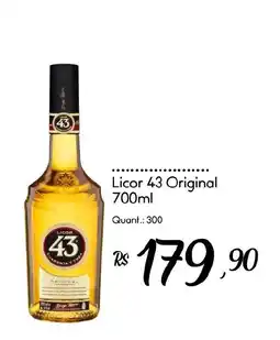 Giassi Supermercados Licor 43 original oferta