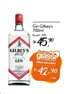 Giassi Supermercados Gin gilbey's oferta