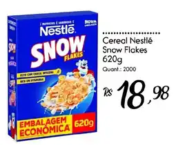 Giassi Supermercados Cereal Nestlé Snow Flakes oferta