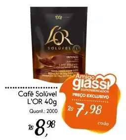 Giassi Supermercados Café Solúvel L'OR oferta