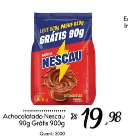 Giassi Supermercados Achocolatado Nescau oferta