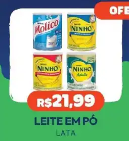 Giassi Supermercados Leite em pó lata oferta