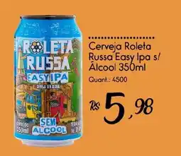Giassi Supermercados Cerveja roleta russa easy ipa s/ álcool oferta