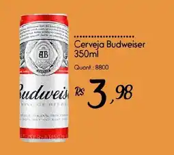 Giassi Supermercados Cerveja Budweiser oferta