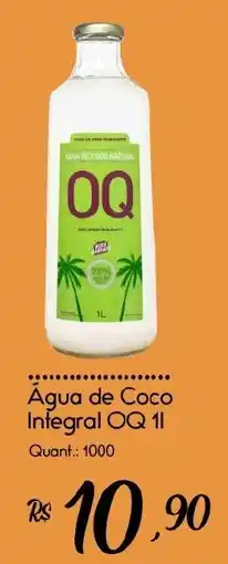Giassi Supermercados Água de Coco Integral OQ oferta