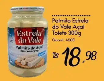 Giassi Supermercados Palmito de açaí em conserva oferta
