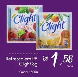 Giassi Supermercados Refresco em Pó Clight 8g oferta
