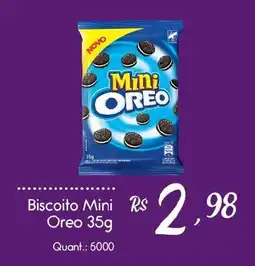 Giassi Supermercados Biscoito Mini Oreo oferta
