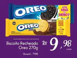 Giassi Supermercados Biscoito Recheado Oreo oferta