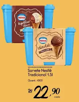 Giassi Supermercados Sorvete Nestlé Tradicional oferta