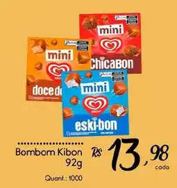 Giassi Supermercados Bom bom kibon oferta