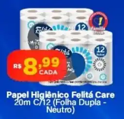 Super Show Papel Higiênico Felitá Care oferta