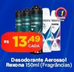 Super Show Desodorante Aerossol Rexona 150ml (Fragrâncias) oferta