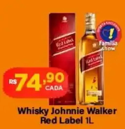 Super Show Whisky Johnnie Walker Red Label oferta