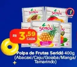 Super Show Polpa de frutas seridó oferta